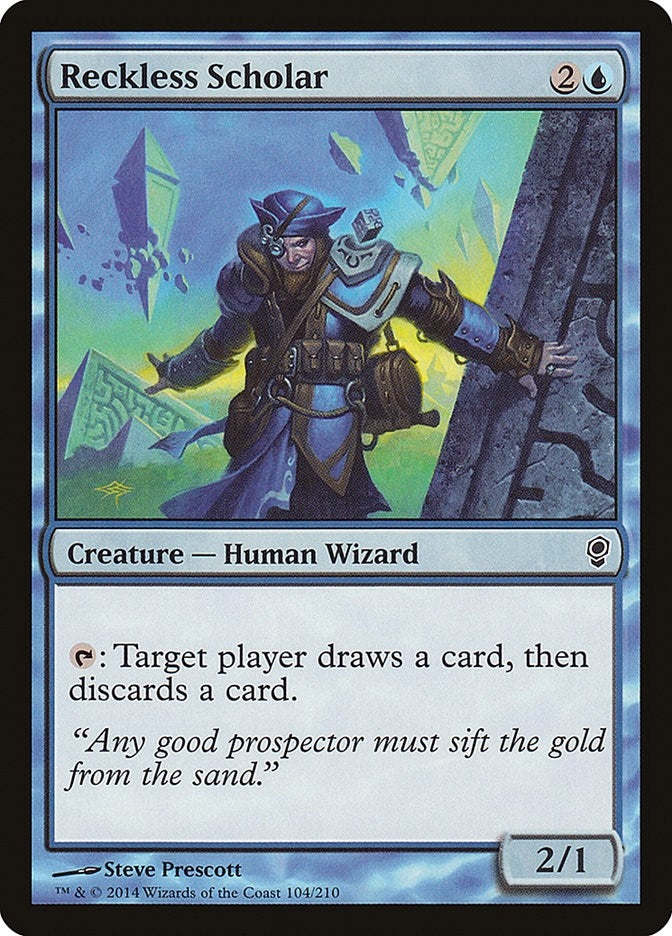 Image for Reckless Scholar (104) (CNS) - Magic: The Gathering