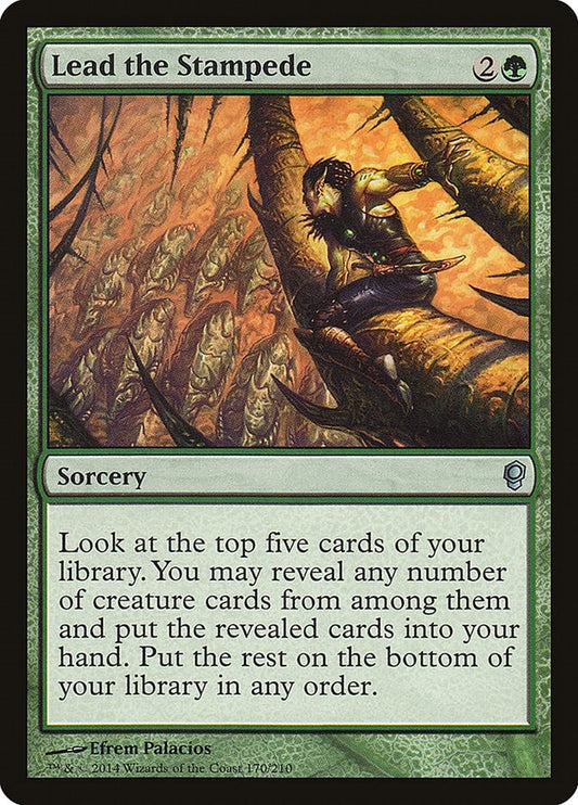 Image for Lead the Stampede (170) (CNS) - Magic: The Gathering
