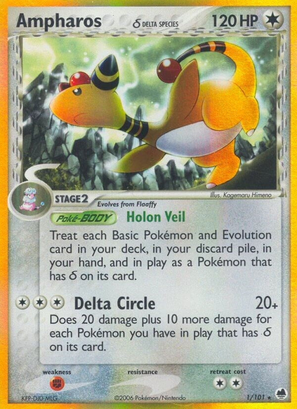 Ampharos (Delta Species) (1/101) (DF)