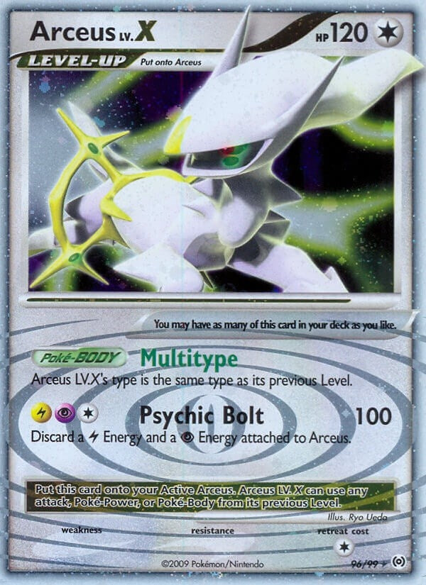 Arceus Lv.X (96) (96/99) (AR)