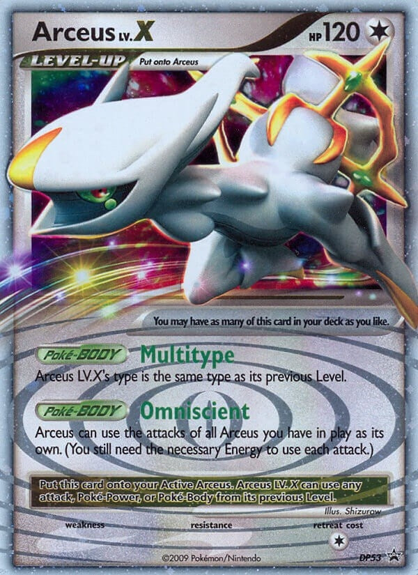 Arceus LV.X - DP53 (DP53) (PR)