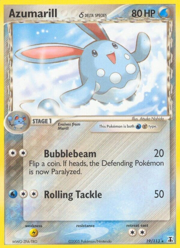 Azumarill (Delta Species) (19/113) (DS)