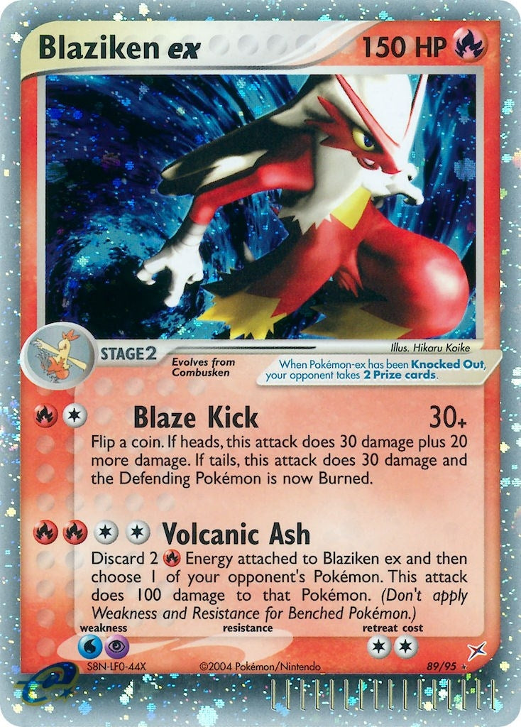 Blaziken ex (89/95) (MA)