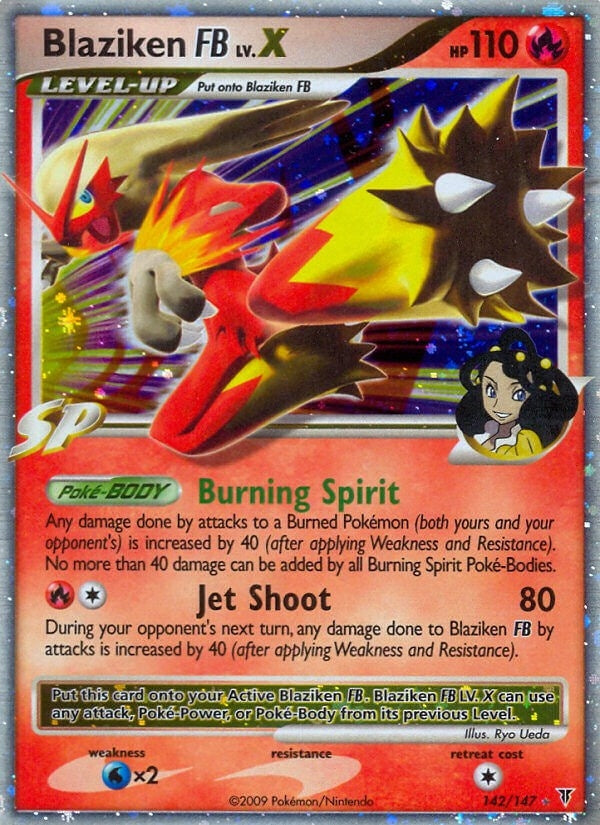 Blaziken FB Lv.X (142) (SV)