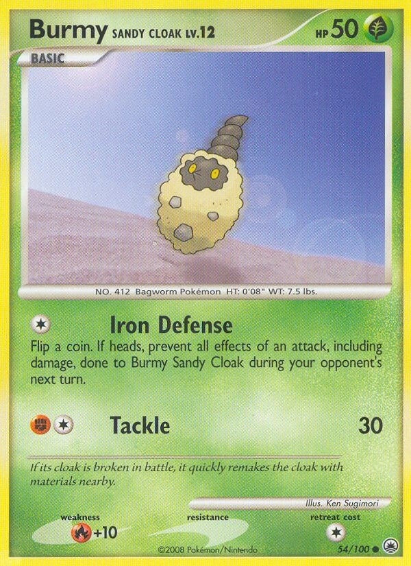 Burmy Sandy Cloak (54/100) (MD)