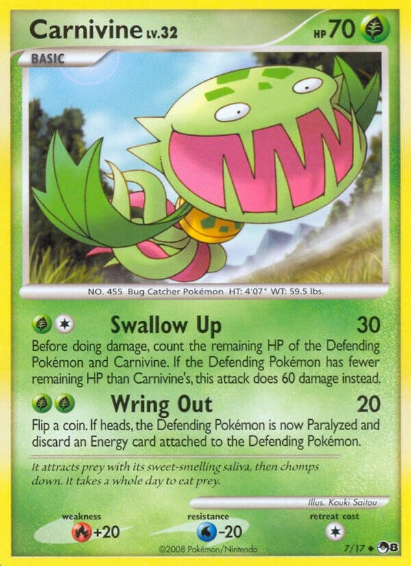 Carnivine (007/017) (POP)