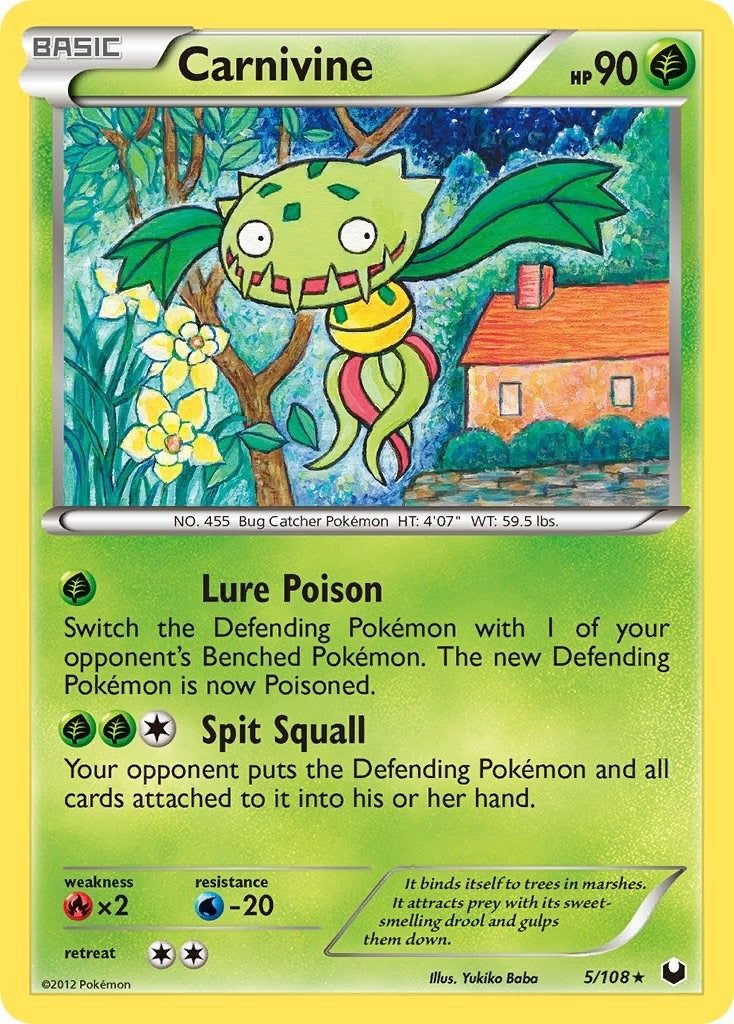 Carnivine (5/108) (DEX)