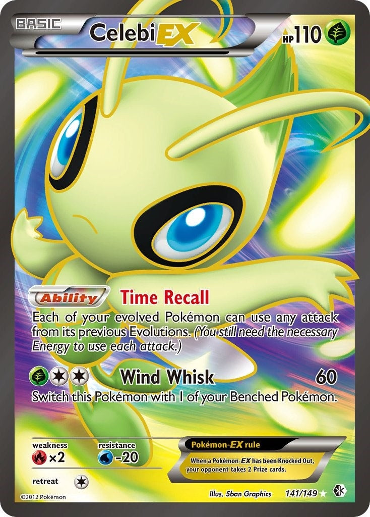 Celebi EX (141 Full Art) (141/149) (BCR)