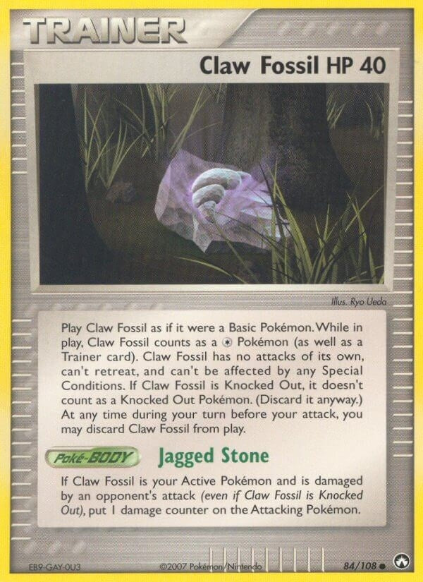 Claw Fossil (84/108) (PK)