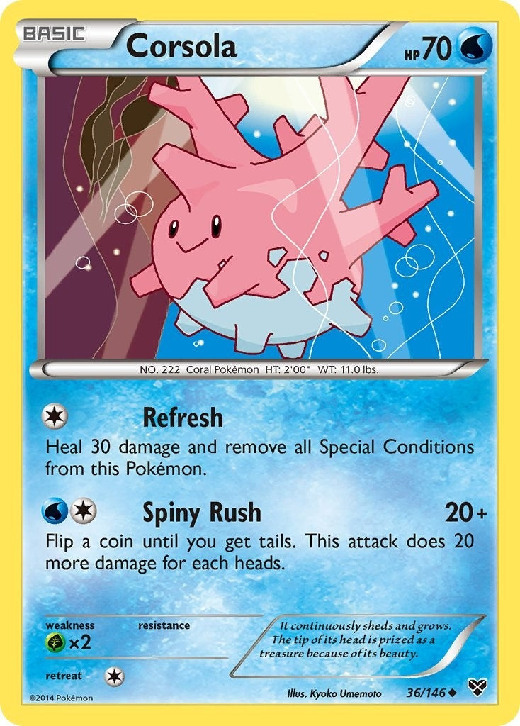 Corsola (36/146) (XY)