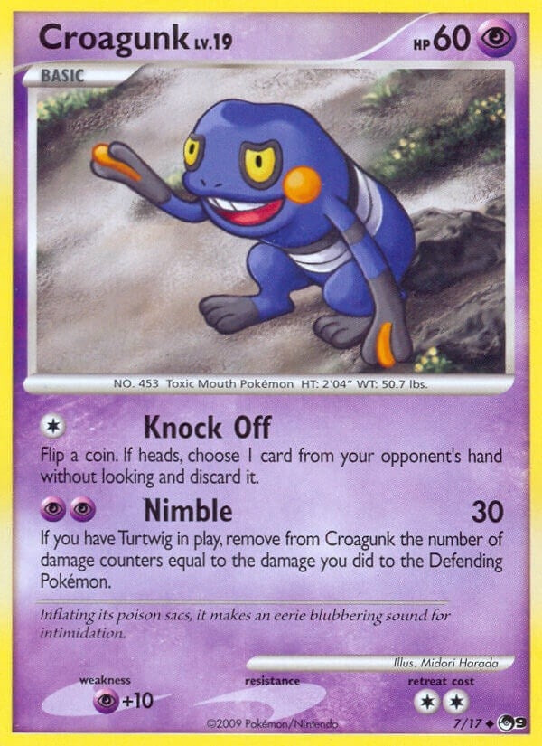 Croagunk (007/017) (POP)