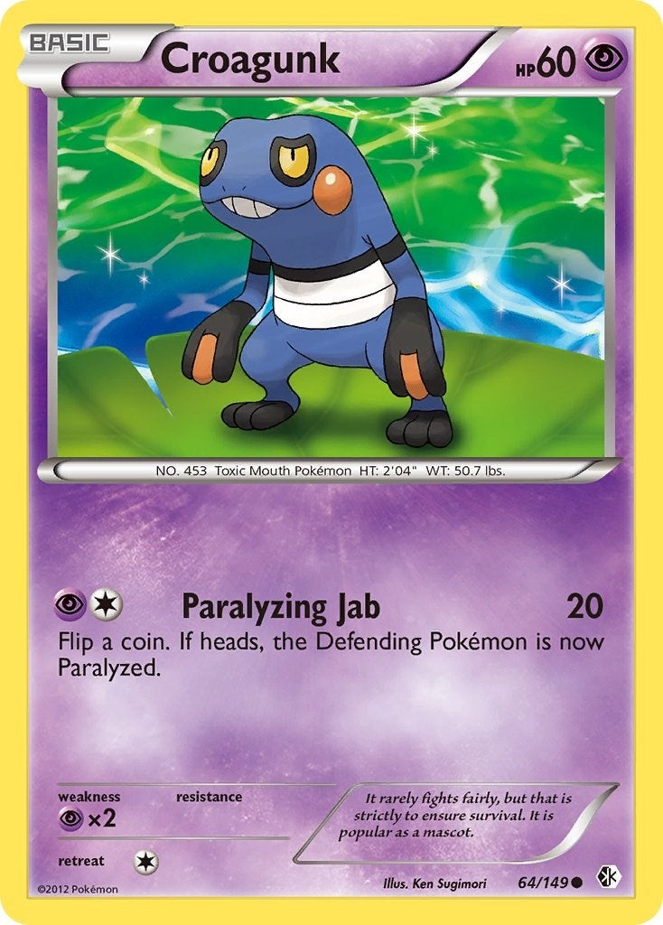 Croagunk (64) (64/149) (BCR)