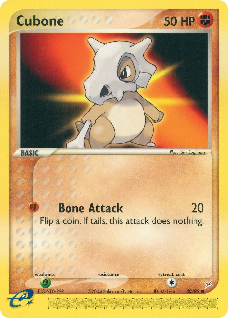 Cubone (40/95) (MA)