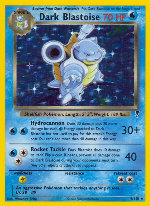 Dark Blastoise (004/110) (LC)