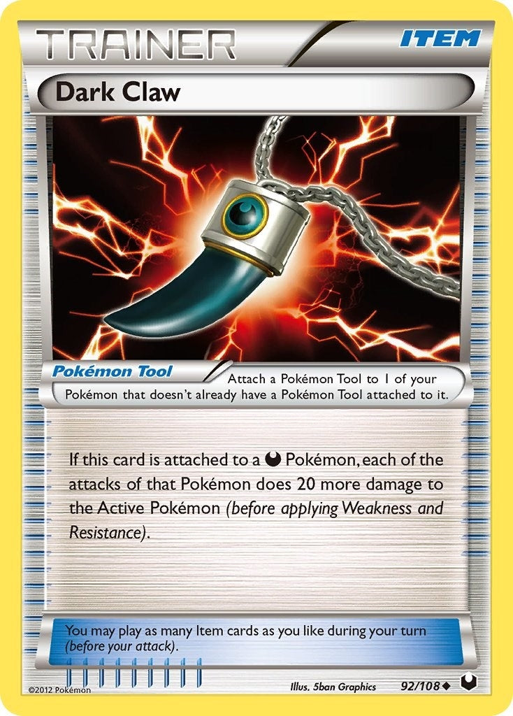 Dark Claw (92/108) (DEX)