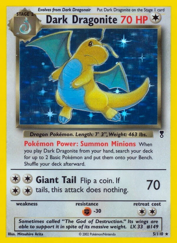 Dark Dragonite (005/110) (LC)