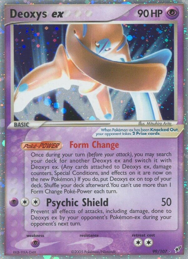 Deoxys ex (Defense Forme) (99/107) (DX)
