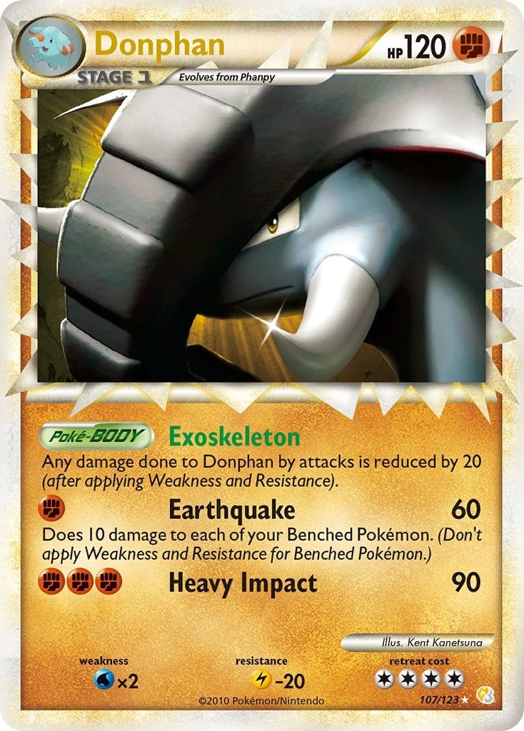 Donphan (Prime) (107/123) (HS)