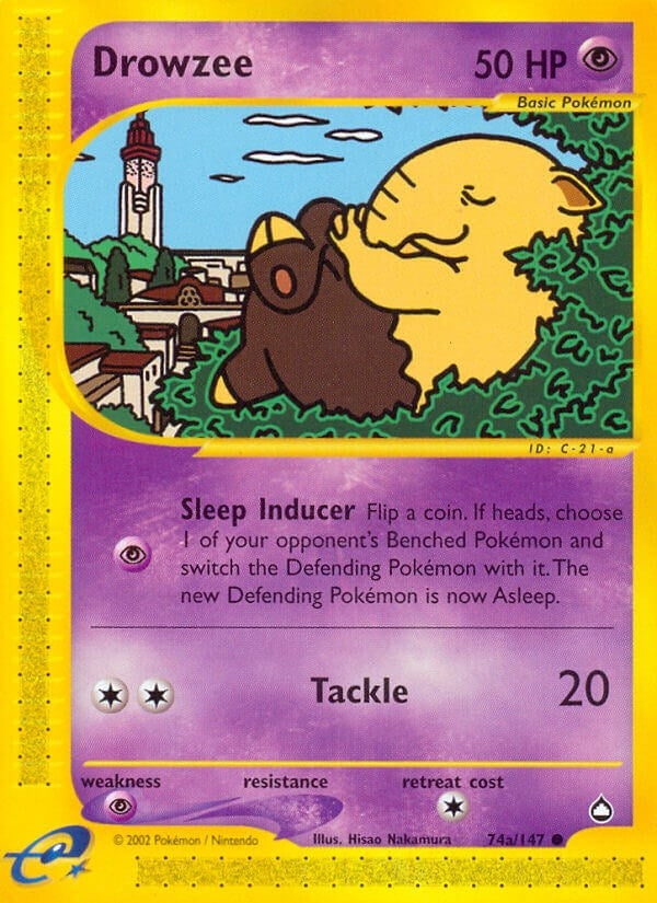 Drowzee (74a) (074a/147) (AQ)