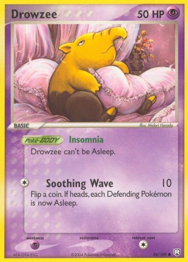 Drowzee (54/109) (RR)