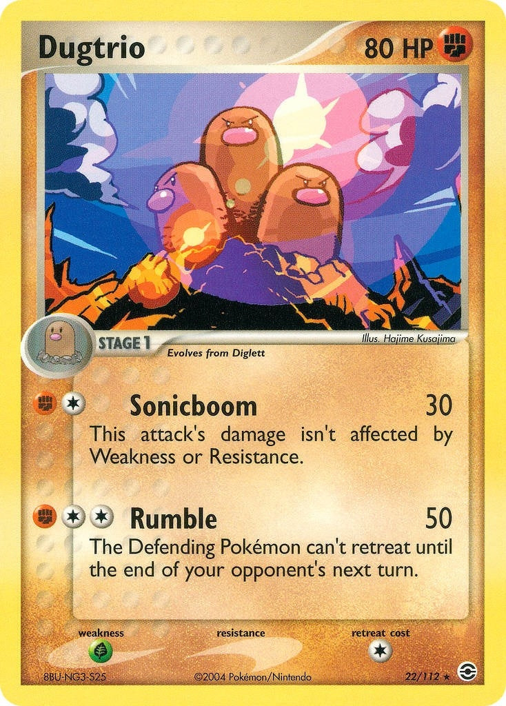 Dugtrio (22/112) (RG)