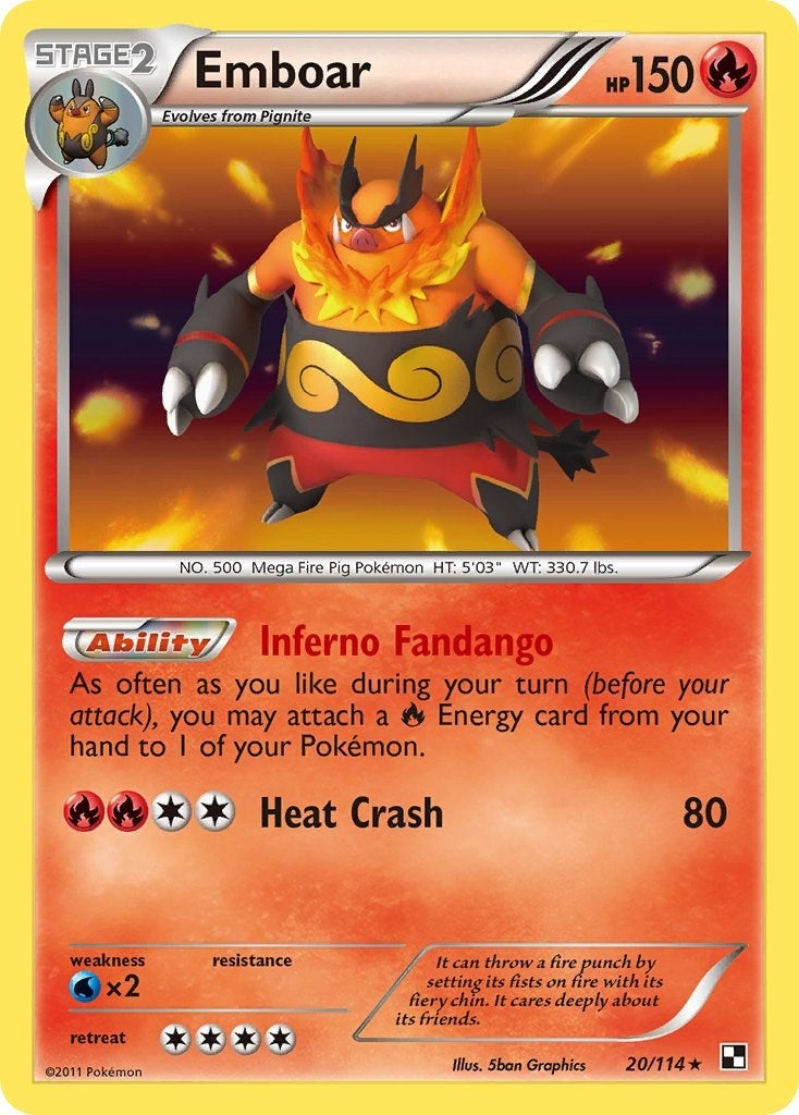 Emboar (20) (20/114) (BLW)