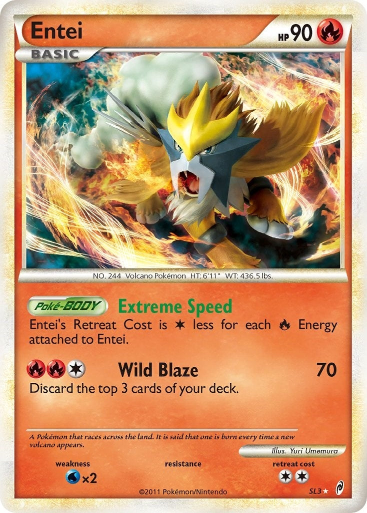 Entei (Shiny) (SL3) (CL)