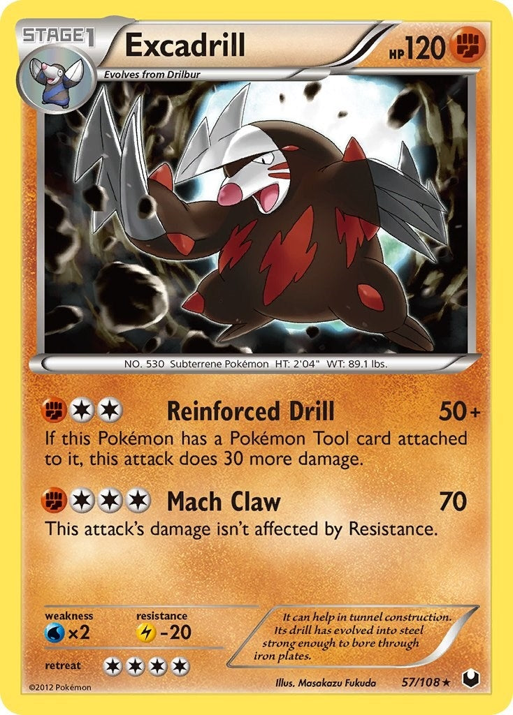 Excadrill (57) (57/108) (DEX)