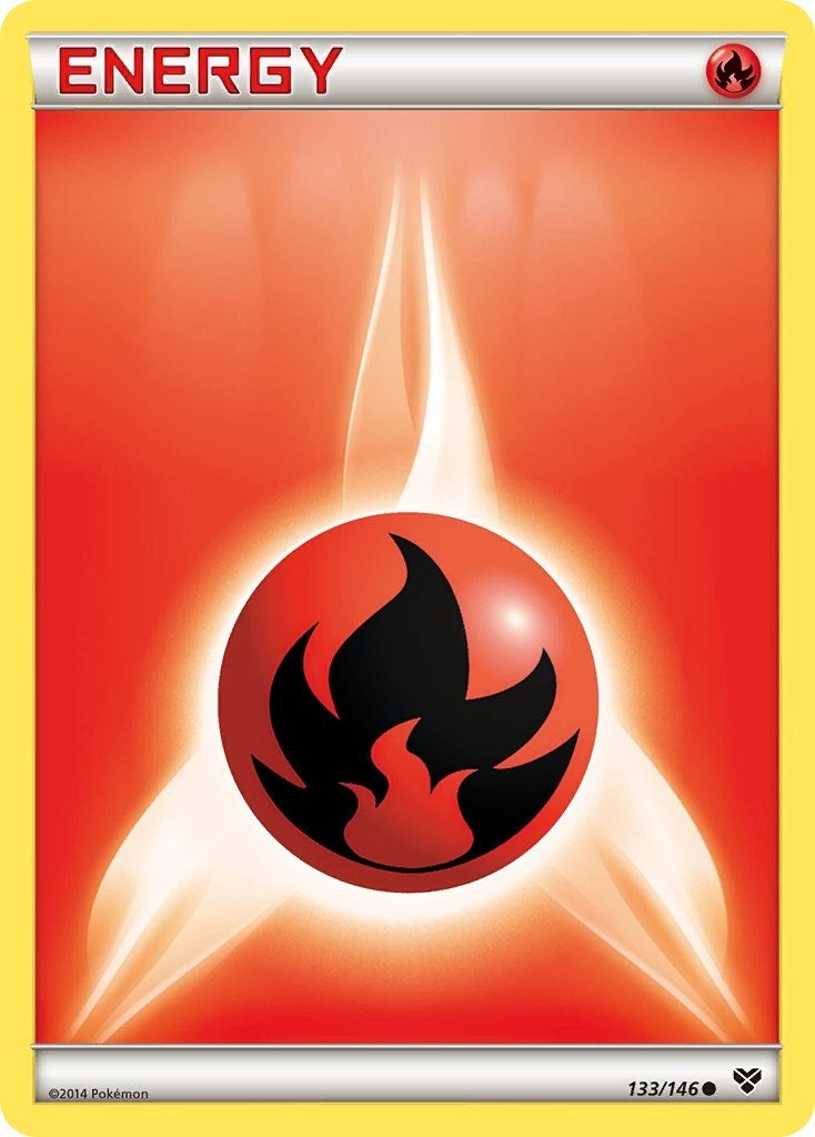 Fire Energy (133/146) (XY)