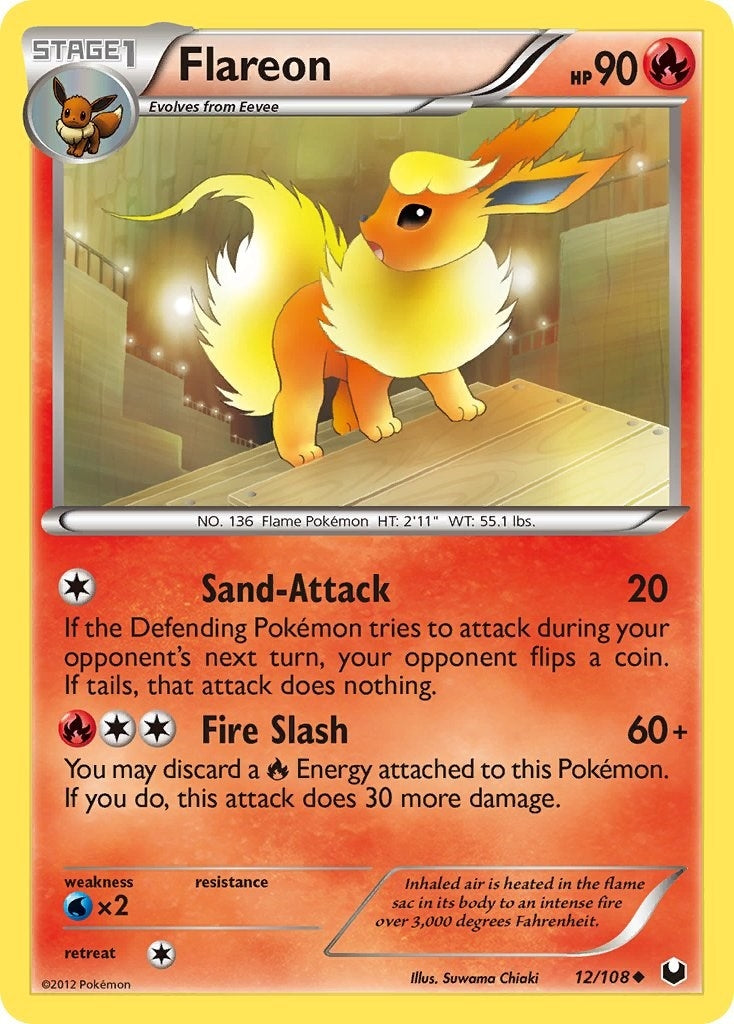 Flareon (12/108) (DEX)