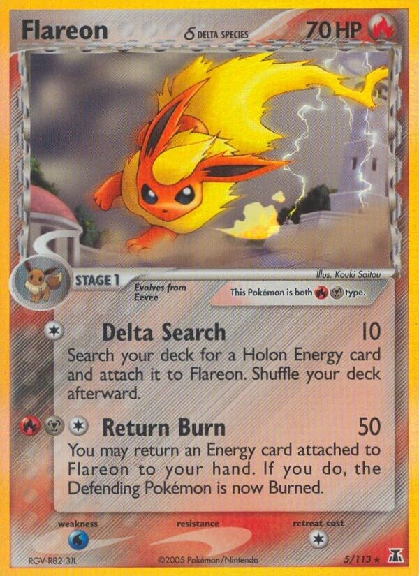 Flareon (Delta Species) (5/113) (DS)