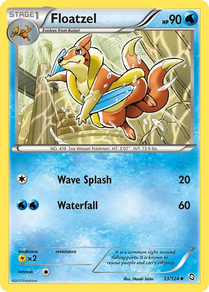 Floatzel (33/124) (DRX)