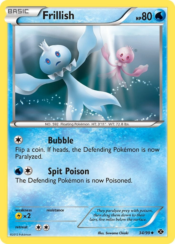 Frillish (34/99) (NXD)