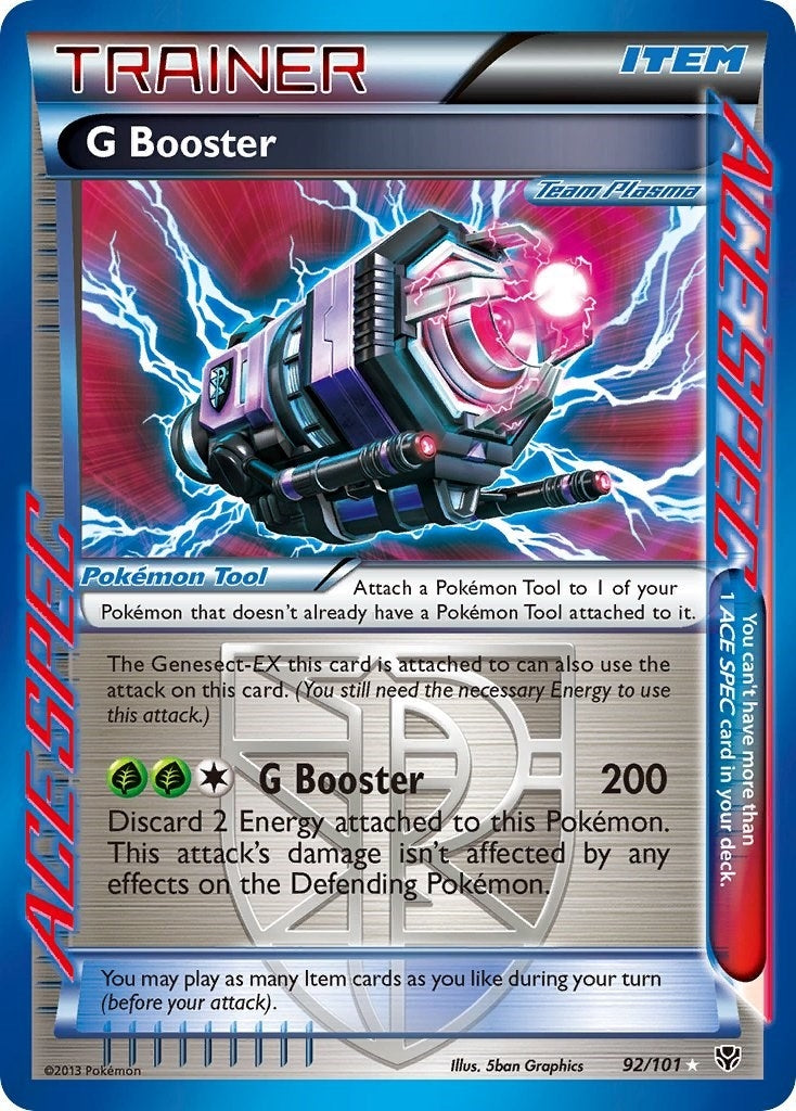 G Booster (Team Plasma) (92/101) (PLB)