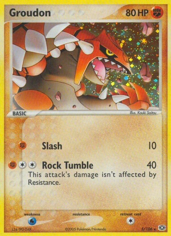 Groudon (5/106) (EM)