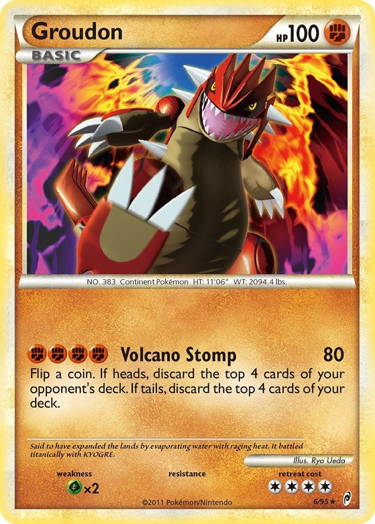 Groudon (6/95) (CL)
