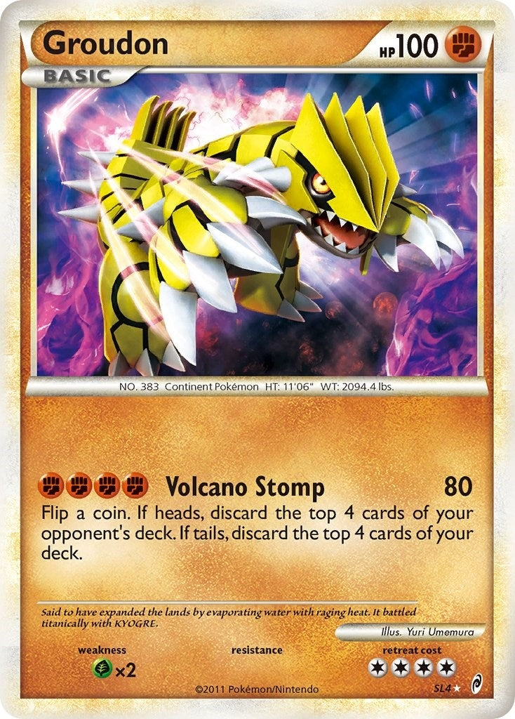 Groudon (Shiny) (SL4) (CL)
