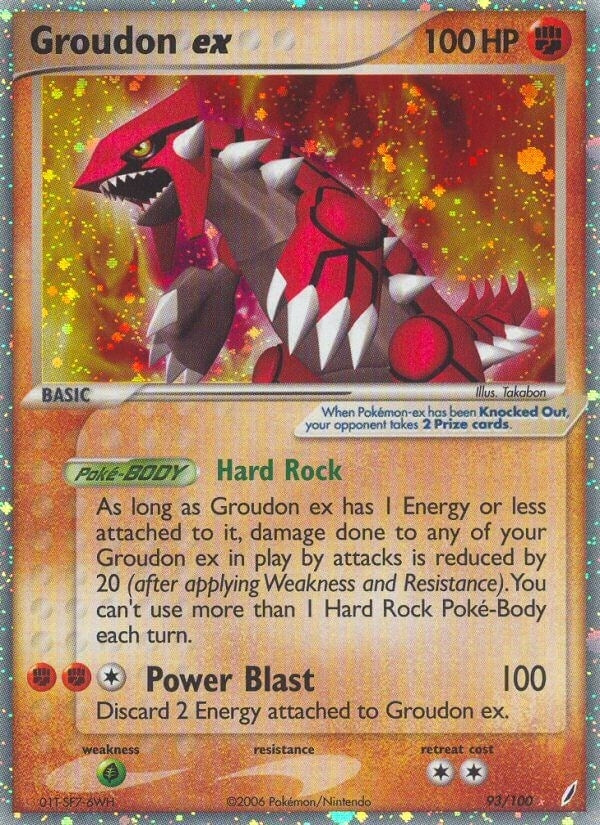 Groudon ex (93/100) (CG)