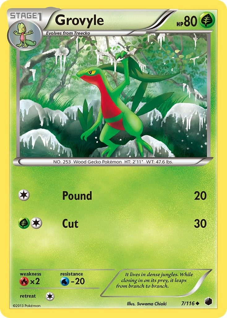 Grovyle (7/116) (PLF)