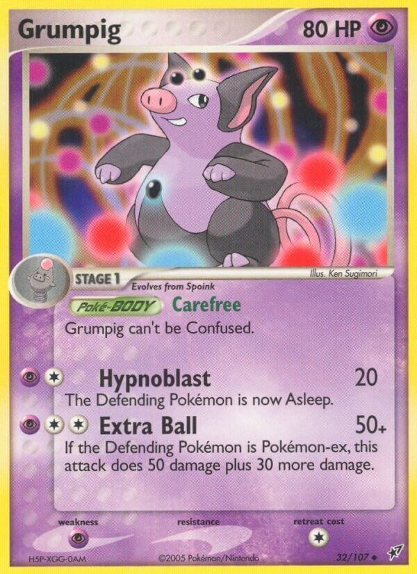 Grumpig (32/107) (DX)