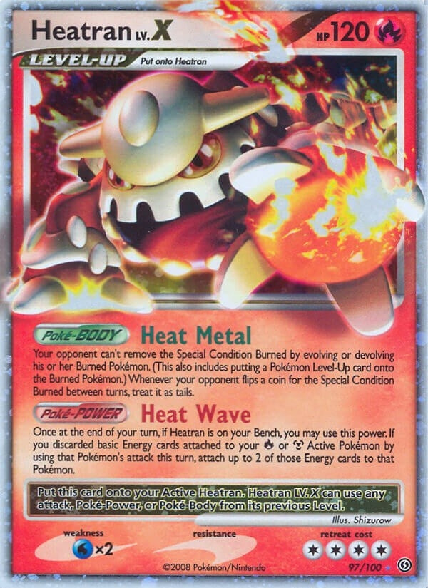 Heatran LV.X (97/100) (SF)