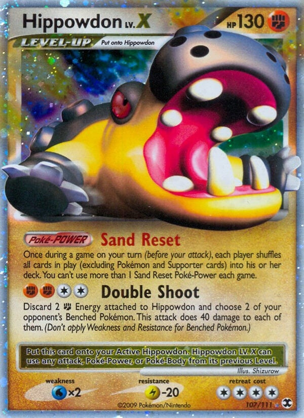 Hippowdon Lv.X (107/111) (RR)