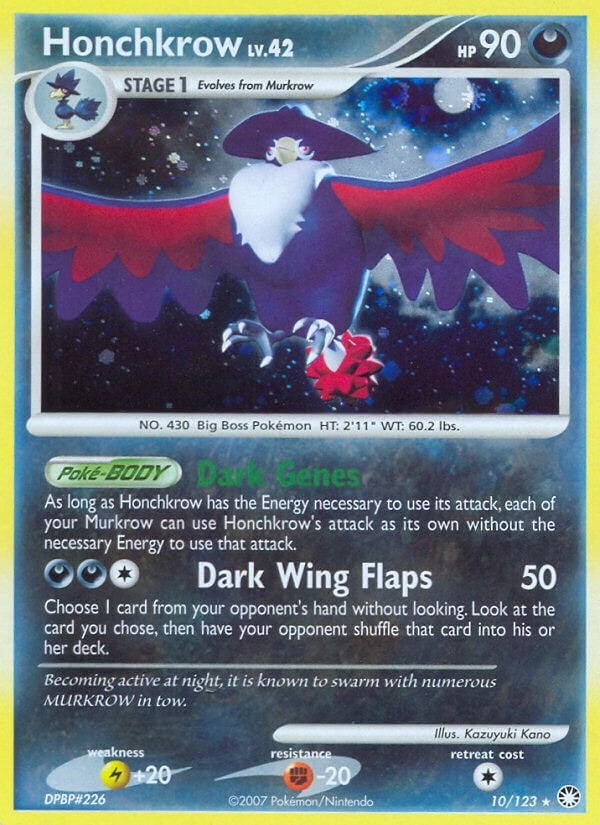 Honchkrow (10/123) (MT)