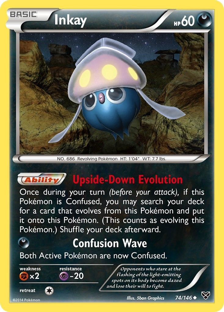 Inkay (74) (74/146) (XY)