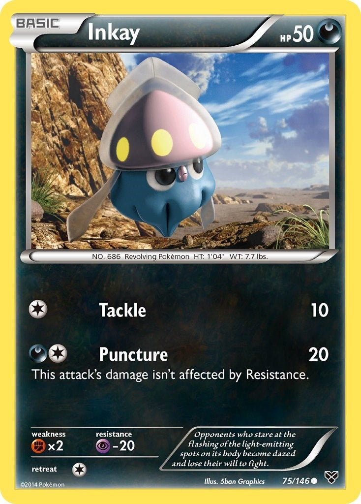 Inkay (75) (75/146) (XY)