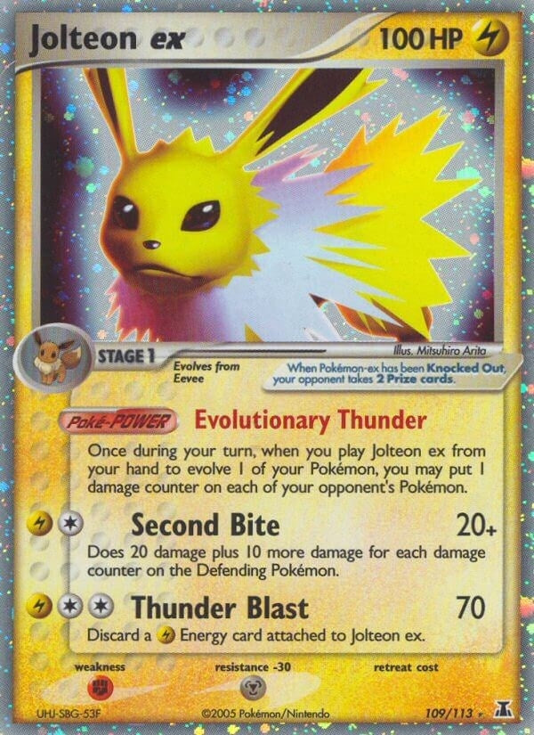Jolteon ex (109/113) (DS)