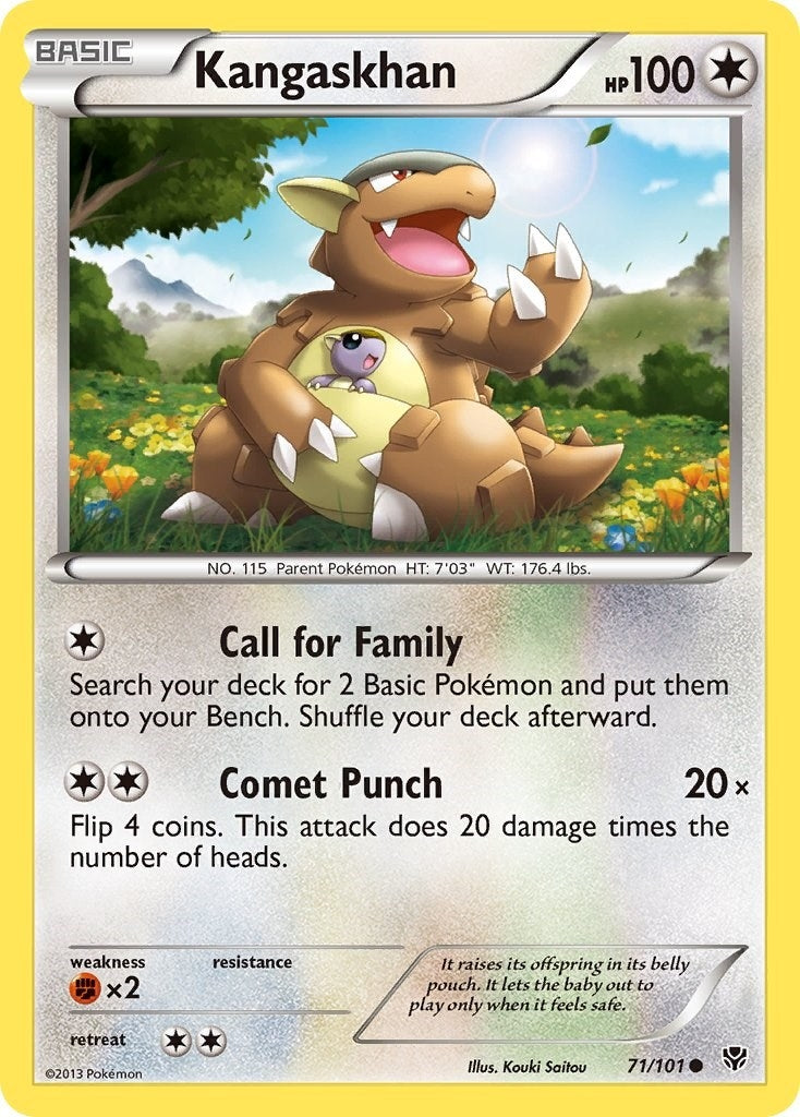 Kangaskhan (71/101) (PLB)