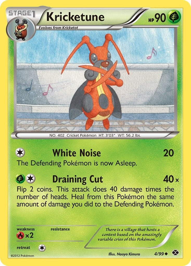 Kricketune (4/99) (NXD)