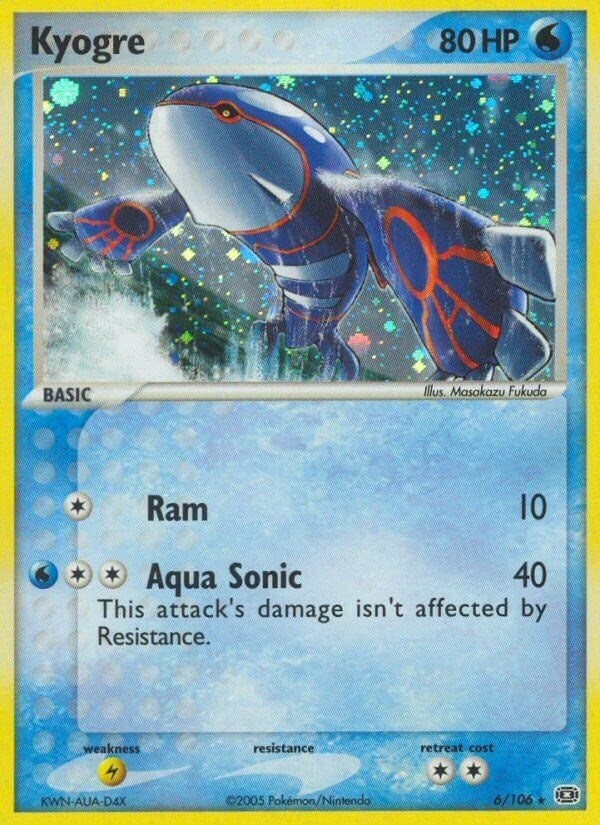 Kyogre (6/106) (EM)
