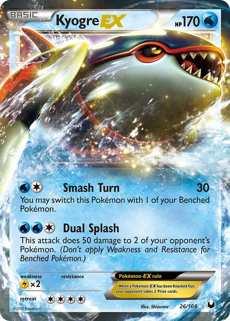 Kyogre EX (26/108) (DEX)